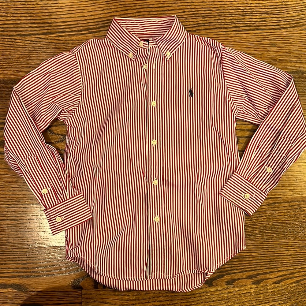 Ralph Lauren boys button down size 6